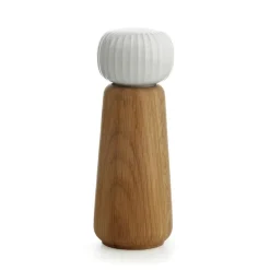 Kähler Molinillos De Sal Y Pimienta<Molinillo de especias Hammershøi L, blanco MarrónBlanco