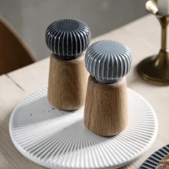 Kähler Molinillo de especias Hammershøi S, antracita Gris Clearance