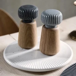Kähler Molinillo de especias Hammershøi S, antracita Gris Clearance
