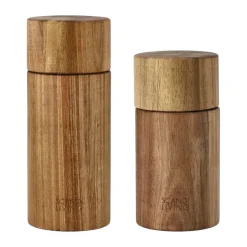 Scandi Living Molinillo de pimienta Hollow 16 cm, Acacia Marrón Sale