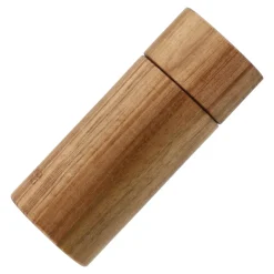 Scandi Living Molinillo de pimienta Hollow 16 cm, Acacia Marrón New