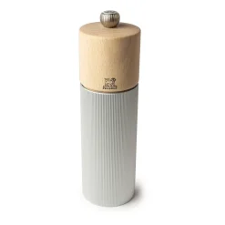 Peugeot Molinillos De Sal Y Pimienta<Molinillo de sal Line Natural 18 cm, Wood-aluminium Gris