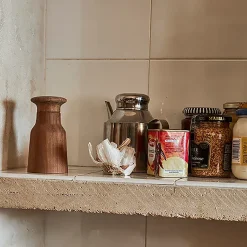 Fritz Hansen Molinillo de sal y pimienta Hammer, teca aceitada Marrón Best