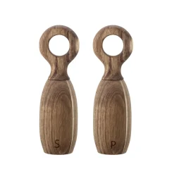 Bloomingville Molinillos De Sal Y Pimienta<Molinillo de sal y pimienta madera, 21 cm Marrón