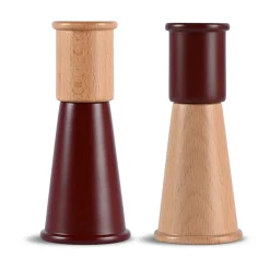 Sagaform Saleros Y Pimenteros<Molinillo pequeño de sal y pimienta Gurken 2 piezas, Rojo-marrón RojoMarrón