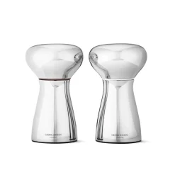 Georg Jensen Molinillos De Sal Y Pimienta<Molinillos sal y pimienta Alfredo, 11,5 cm GrisPlateado
