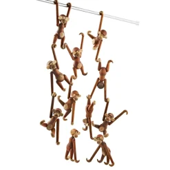 Kay Bojesen Denmark Decoración Infantil|Decoración Infantil<Mono de madera pequeño, teca-madera de limba 20 cm Marrón