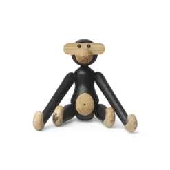 Kay Bojesen Denmark Decoración Infantil|Decoración Infantil<Mono mini Kay Bojesen, Roble teñido oscuro Marrón