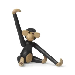 Kay Bojesen Denmark Decoración Infantil|Decoración Infantil<Mono mini Kay Bojesen, Roble teñido oscuro Marrón