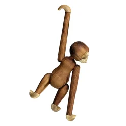 Kay Bojesen Denmark Decoración Infantil|Decoración Infantil<Mono mini Kay Bojesen, Teca-madera de limba Marrón