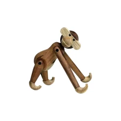 Kay Bojesen Denmark Decoración Infantil|Decoración Infantil<Mono mini Kay Bojesen, Teca-madera de limba Marrón