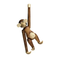 Kay Bojesen Denmark Decoración Infantil|Decoración Infantil<Mono mini Kay Bojesen, Teca-madera de limba Marrón