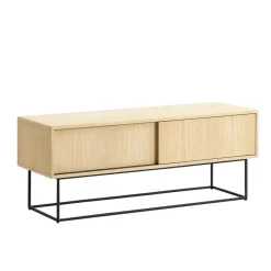 Woud Mesas Para Tv Y Media|Mesas Para Tv Y Media<Mueble TV Virka, Roble Marrón