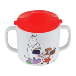 Rätt Start Tazas Infantiles|Tazas De Plástico<Mumin Lilla My taza con boquilla 20 cl, Rojo
