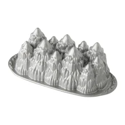 Nordic Ware Alpine Forest molde para hornear, Plata Plateado Clearance
