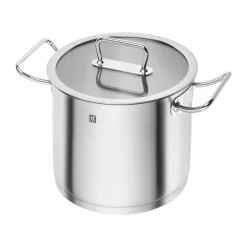 Zwilling Olla alta pro con tapa de vidrio, 8,1 l Plateado Best