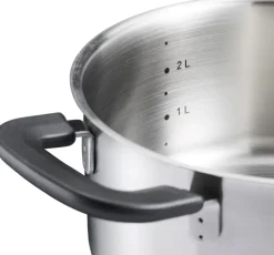 Fiskars Ollas<Olla con tapa Functional Form, 3 L Plateado