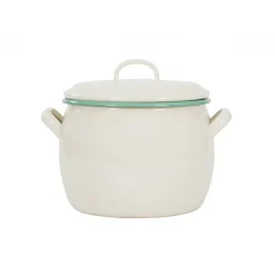 Kockums Jernverk Ollas<Olla con tapa Kockums 4 l, Cream Lux (beige) BeigeVerde