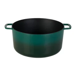 Combekk Olla de hierro fundido esmaltada Enameled Ø32 cm, Holly Green-pomo gold Verde Outlet
