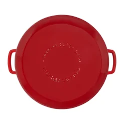 Combekk Ollas De Hierro Fundido<Olla de hierro fundido esmaltada Enameled Ø32 cm, Pomo cherry-silver Rojo