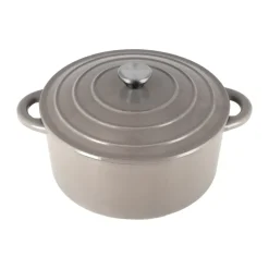 Nordwik Ollas De Hierro Fundido|Ollas<Olla de hierro fundido redonda 5 l, Taupe Marrón