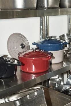 Nordwik Ollas De Hierro Fundido|Ollas<Olla de hierro fundido redonda 5 l, Burdeos Rojo