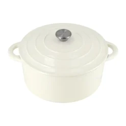 Nordwik Ollas De Hierro Fundido<Olla de hierro fundido redonda 5 l, Crema Beige