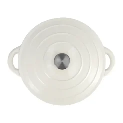 Nordwik Ollas De Hierro Fundido<Olla de hierro fundido redonda 5 l, Crema Beige
