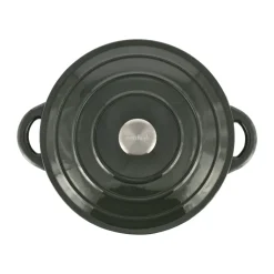 Nordwik Ollas De Hierro Fundido|Ollas<Olla de hierro fundido redonda 5 l, Verde