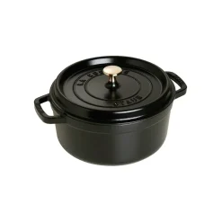 STAUB Ollas De Hierro Fundido<Olla de hierro fundido redonda 3,8 l, Negro