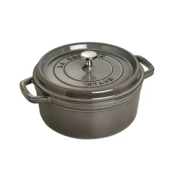 STAUB Ollas De Hierro Fundido<Olla de hierro fundido redonda 5,2 l, Gris