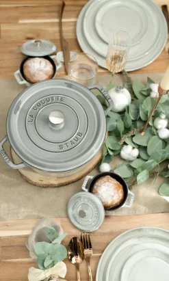 STAUB Ollas De Hierro Fundido<Olla de hierro fundido redonda 5,2 l, Gris
