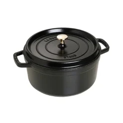 STAUB Ollas De Hierro Fundido<Olla de hierro fundido redonda 5,2 l, Negro