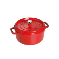 STAUB Olla de hierro fundido redonda 3,8 l, Rojo Online
