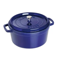 STAUB Ollas De Hierro Fundido|Ollas<Olla de hierro fundido redonda, tres capas de esmalte 6,7 l, oscuro Azul