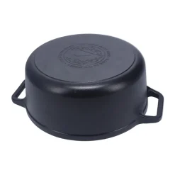 Victoria Ollas De Hierro Fundido<Olla de hierro fundido , previamente curada, 6,6 L Negro