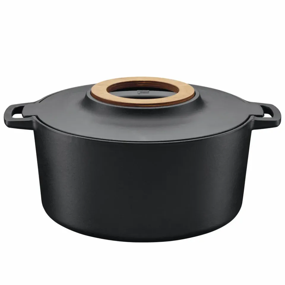 Fiskars Ollas De Hierro Fundido|Ollas<Olla de hierro Norden, 6 l Negro