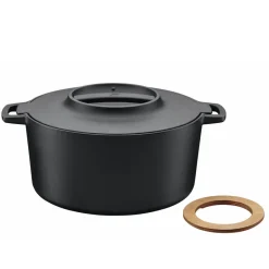 Fiskars Ollas De Hierro Fundido|Ollas<Olla de hierro Norden, 6 l Negro