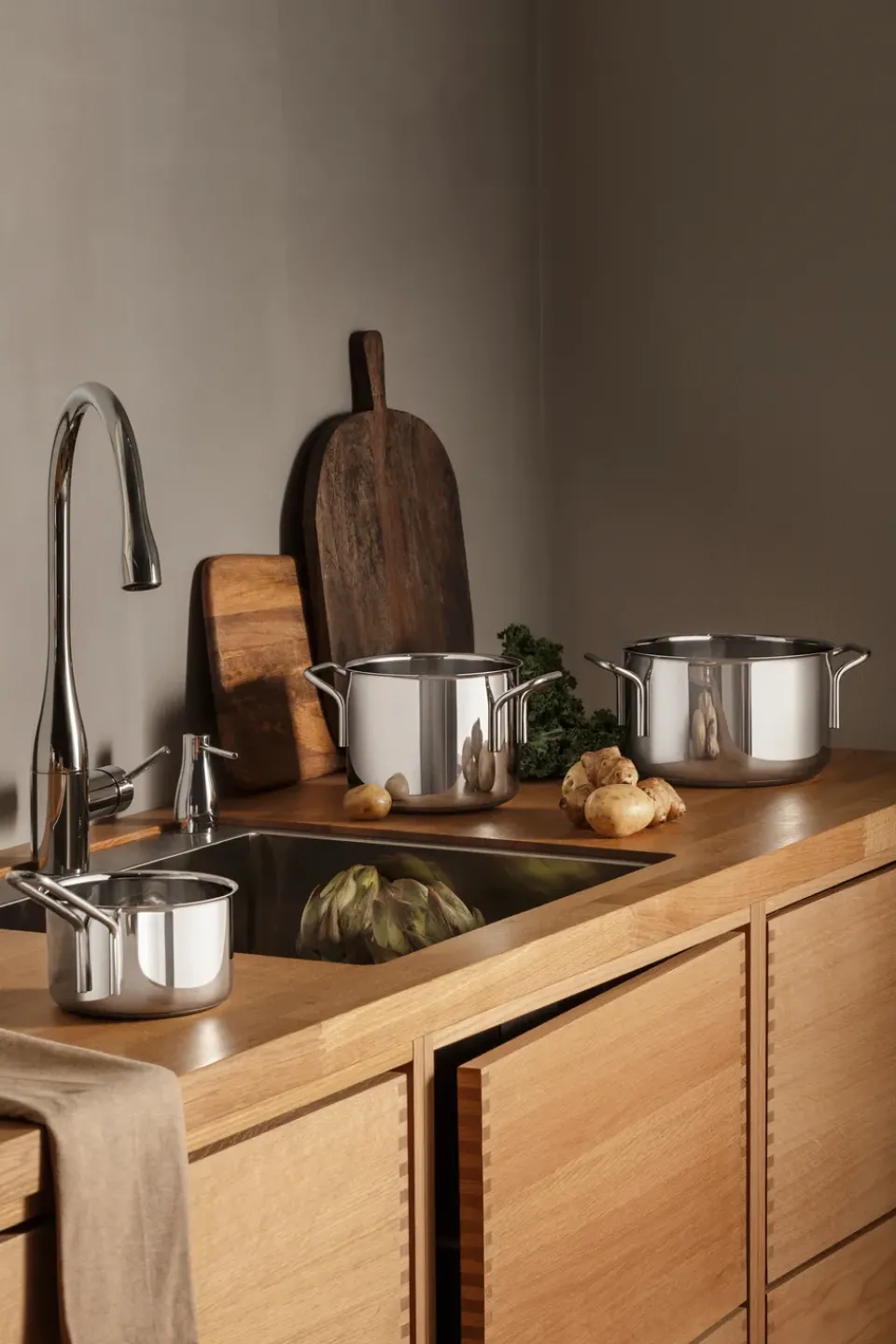 Eva Solo Ollas<Olla Eva Trio Stainless Steel, 2,2 L Plateado