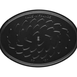 STAUB Olla La Mer ovalada, tres capas de esmalte, 32 cm Turquesa Discount