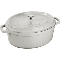 STAUB Olla ovalada White Truffle, 5,5 l Blanco Online