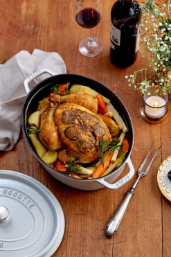 STAUB Olla ovalada White Truffle, 5,5 l Blanco Online