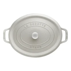 STAUB Ollas De Hierro Fundido<Olla ovalada White Truffle, 3,2 l Blanco