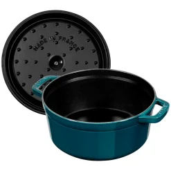 STAUB Ollas De Hierro Fundido|Ollas<Olla redonda La Mer, tres capas de esmalte, 3,8 l Azul
