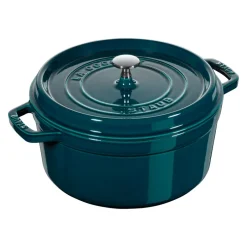STAUB Ollas De Hierro Fundido<Olla redonda La Mer, tres capas de esmalte, 5,2 l Azul