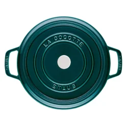 STAUB Ollas De Hierro Fundido<Olla redonda La Mer, tres capas de esmalte, 5,2 l Azul