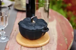 STAUB Fuentes De Horno<Olla calabaza en gres , 0,7 L Negro