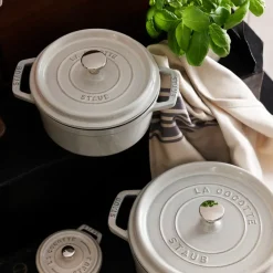 STAUB Olla White Truffle, 2,2 l Blanco