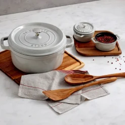 STAUB Olla White Truffle, 2,2 l Blanco