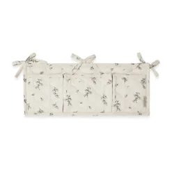 Garbo&Friends Almacenaje Infantil|Decoración Infantil<Organizador de cama acolchado satin Bluebell, 18x43 cm Beige